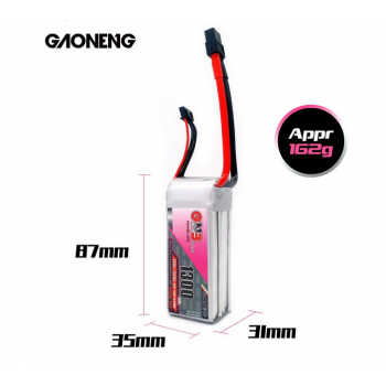 Akumulator LiPo GNB Gaoneng 1300mAh 14.8V 130C 4S1P